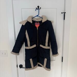 J Crew Snowday Sherpa Prima Loft Puffer Jacket. Casual, Preppy, Outdoor, Parka